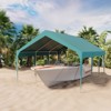 10/12/13 X 20ft Heavy Duty Carport Outdoor Car Canopy Waterproof Party Tent All-Season Portable Garage Gazebo Shelter - 3 of 4