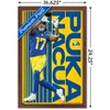 Trends International NFL Los Angeles Rams - Puka Nacua 24 Framed Wall Poster Prints - 3 of 4