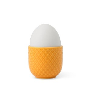 Lyngby Porcelain Rhombe Color Egg Cup - Yellow - 1 of 4