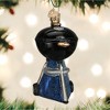 Old World Christmas Blown Glass Ornament for Christmas Tree, Black Classic Barbecue - 2 of 4