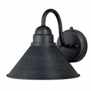 Vaxcel Outland 1 - Light Sconce in  Aged Iron - 1 of 4
