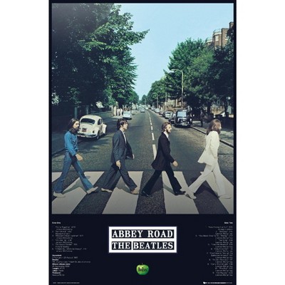 Trends International 24X36 The Beatles - Abbey Album Framed Wall Poster Prints
