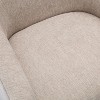 NicBex Faux Leather Accent Chair,Upholstered Living Room Chairs with Curved Backrest and Wood Base,Modern Armchair,Club Chairs for Living Room - 4 of 4