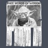 Womens Star Wars Yoda Words of Wisdom Racerback Tank - 2 of 4
