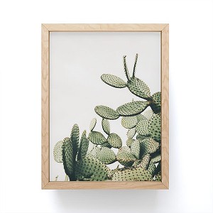 Romana Lilic / LA76 Photography Cactus on blue sky Framed Mini Print - Society6 - 1 of 1