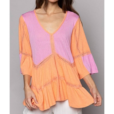 Women's Jada Bell Sleeve Top - POL
