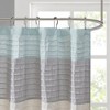 Faux Silk Shower Curtain - 2 of 4