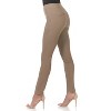 Rekucci Women’s Pull-On Skinny Work Pants – Tummy Control, Stretch Legging Fit with Zip Pockets for Office & Casual - 2 of 4