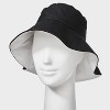Women's Recycled Polyester Reversible Bucket Hat - Shade & Shore™ - 2 of 4