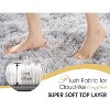 AMERLIFE Area Rug with Shaggy High Pile, Soft Carpet for Living Room and Bedroom - 3 of 4