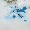 Anna-Kaci Silk Feeling Hair Scarf Small Square Satin Head Scarf Neckerchief Women 23 Inches - 4 of 4