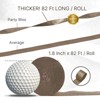 PartyWoo Crepe Paper Streamers Brown Gold Sand White 8 Rolls 656 ft 1.8 In x 82 Ft Roll - 3 of 4