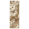 Abstract Marble Accent Rug, Soft Luxury Carpet for High Traffic Areas, Washable Rugs - 3 of 4