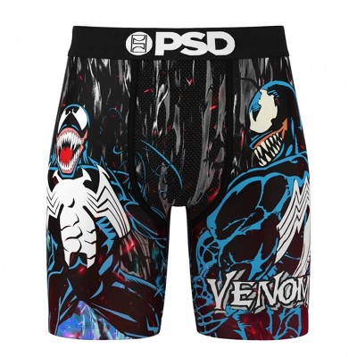 Mens Venom Comic Art PSD Boxer Briefs