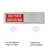 Unique Bargains Acrylic Self-Adhesive Decor Home Business Privacy Sign - 4 of 4