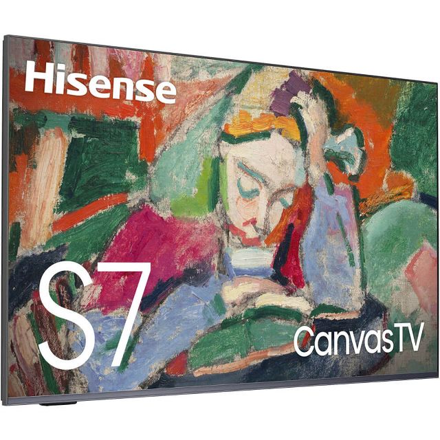 Hisense 55S7N 55 inch Class S7 4K QLED Smart CanvasTV Google TV