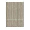 6-Doors Wooden Wardrobe Storage for Bedroom,Nature - 3 of 4