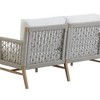 Nathan James Luciano Outdoor Loveseat Linen White - 4 of 4