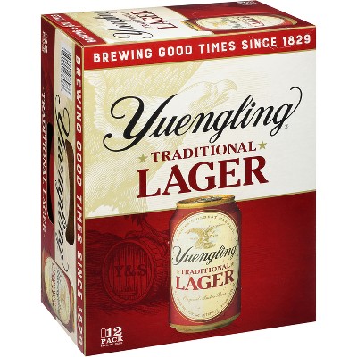 Yuengling Traditional Lager Beer - 12pk/12 fl oz Cans