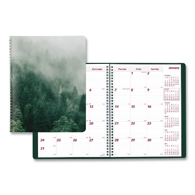 Brownline Mountains 14-Month Planner 11 x 8.5 Green/Black/Gray 2022 CB1262G03