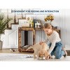 Dog Crate Furniture, Indoor Pet Kennel Cage with Double Doors,End Table, Large Medium Small Dog House, Decorative Storage Cabinet - 2 of 4