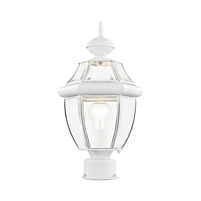 Livex Lighting Monterey 1 - Light Post Light in  White