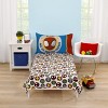 Marvel Spidey and His Amazing Friends Blue, Red, Yellow, and Green, Team Up Toddler Blanket - 4 of 4