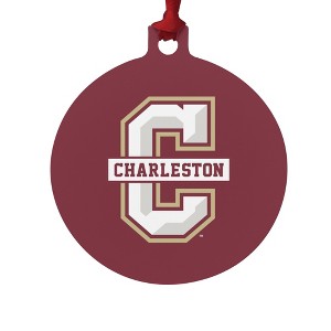 College of Charleston Cougars Logo Aluminum Holiday Christmas Tree Ornament - 1 of 4