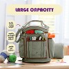 Hearth & Harbor Crochet Kit for Beginners Adults and Kids, Amigurumi and Crocheting Kit with Soft Yarn and Sage Green Crochet Bag - 2 of 4