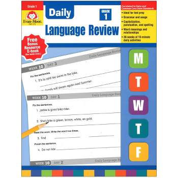 Evan-Moor Educational Publishers Daily Language Review Teacher's Edition, Grade 1