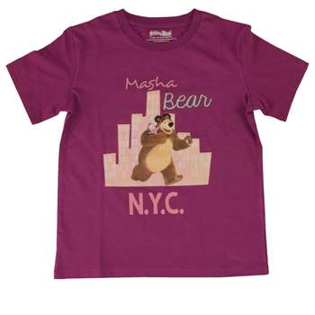 Masha and The Bear US Travel T Shirt - Toddler