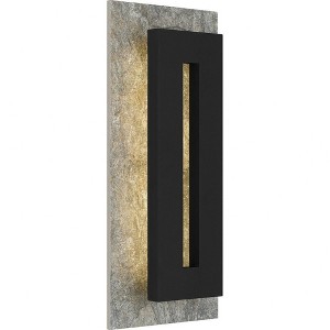 Quoizel Lighting Tate 1 - Light Sconce in  Earth Black - 1 of 4