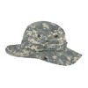 CTM Men's Crushable Wide Brim Camo Boonie Hat with Chin Cord - 4 of 4