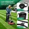 Suchtale Lawn Striping Kit - Universal Heavy-Duty Steel Roller for Push Mowers, Easy-Fill Sand Port, Fits Gas/Electric Mowers - 4 of 4