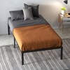 Metal Platform Bed Frame, 14' Bed Frame with Heavy Duty Slats Support, Strong Bearing Capacity Bed Frame with Under Bed Storage, No Box Spring Needed - 2 of 4