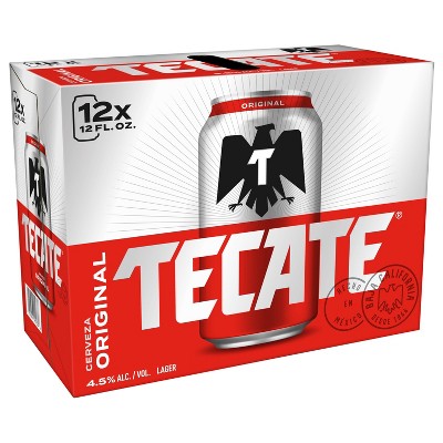 Tecate Original Mexican Lager Beer - 12pk/12 fl oz Cans