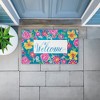 Stupell Industries Lush Garden Welcome Printed Outdoor Door Mat, design by Amanda McGee, 18"x30" - 3 of 4