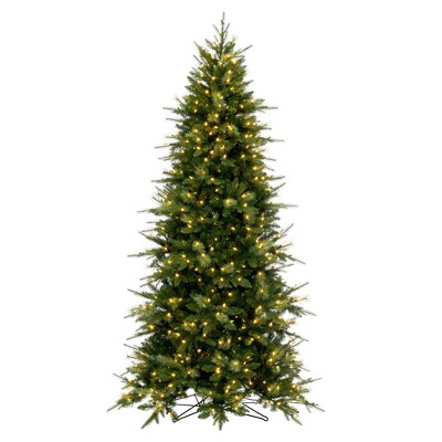 Vickerman 7.5' x 51" Berkley Mixed Pine Artificial Christmas Tree with DuraLit Warm White LED Lights