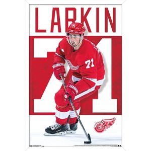 Trends International NHL Detroit Red Wings - Dylan Larkin Framed Wall Poster Prints - 1 of 4