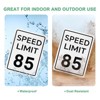 Unique Bargains Aluminum Weather Resistant Waterproof Rust Free Traffic Sign 1 Pc - 4 of 4