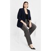 Women's Plus Size Belted Yasmine Jacket - navy | CITY CHIC - 4 of 4