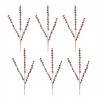 Metal Sleigh Bell Spray (Set of 6) - 2 of 3