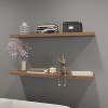 Vynxaria Decorative Wall Shelf - 47.3-Inch Wide Floating Shelf - 2 of 4
