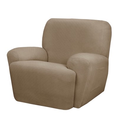 4pc Torie Recliner Slipcover Tan - Maytex