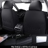 Coverado Stylish Faux Leather Car Seat Covers - 2 of 4
