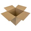 UOFFICE 25 - Corrugated Boxes 12" x 12" x 8" - Cardboard Shipping Boxes - 2 of 4