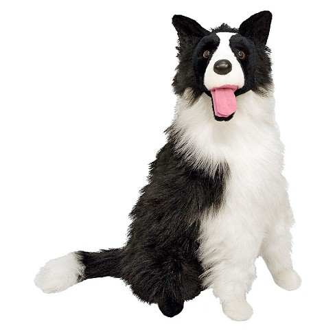 bearded collie stuffed animal