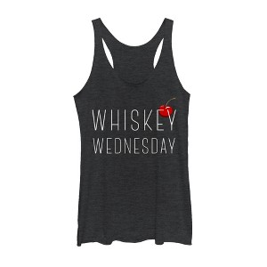 Women's CHIN UP Whiskey Wednesday Racerback Tank Top - 1 of 3