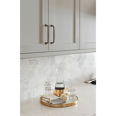 Kane 5-1/16 Inch Black Bronze Cabinet Pull