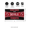 Evergreen Come Back with Tickets New Jersey Devils 28" x 16" Woven PVC Indoor Outdoor Doormat - 2 of 4